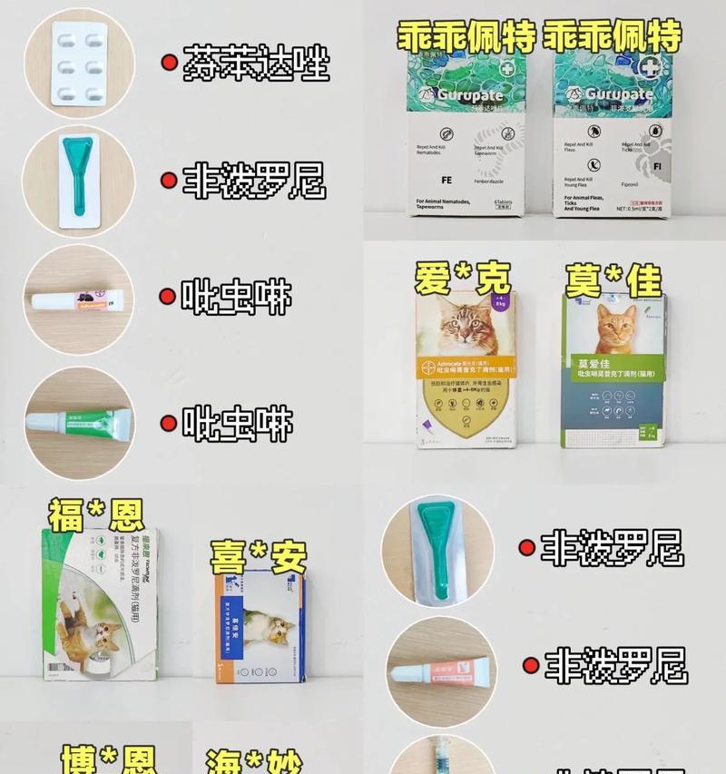 选择适合猫咪的优质驱虫产品（了解猫咪驱虫产品推荐及使用技巧）