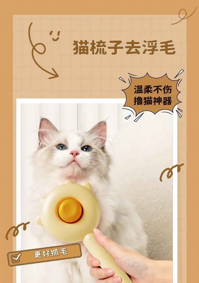 如何选择适合长毛猫的梳子，有效防止静电现象（长毛猫的日常护理技巧与秘诀）