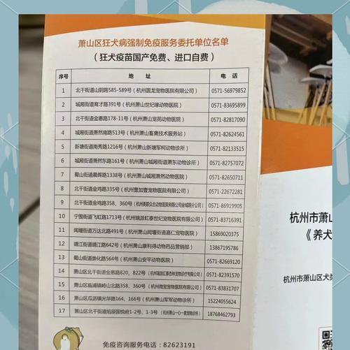 小狗疫苗（了解小狗疫苗接种的最佳时间，保护爱宠健康）