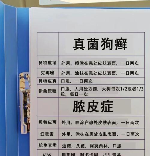 狗狗真菌皮肤病的治愈时间（了解治愈狗狗真菌皮肤病需要多长时间的关键因素）