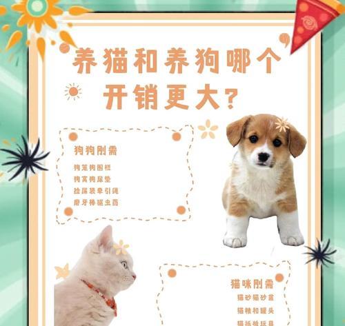 养一只狗狗的经济开销有多大？（了解养狗的费用，掌握合理预算，给狗狗一个幸福的家）