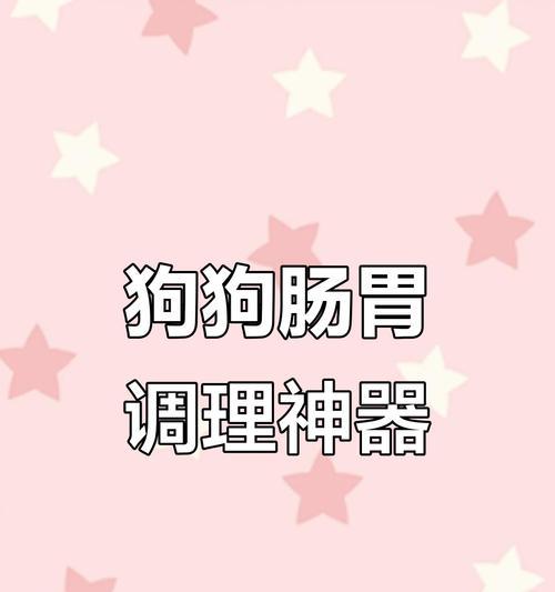 狗狗肠胃不好的表现及调整方法（了解狗狗肠胃问题，科学调理宠物健康）
